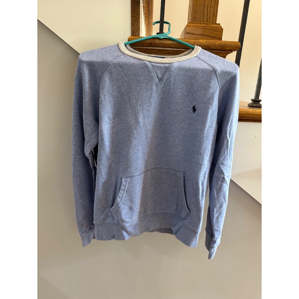 polo blue‎ sweatshirt boy's 14/16